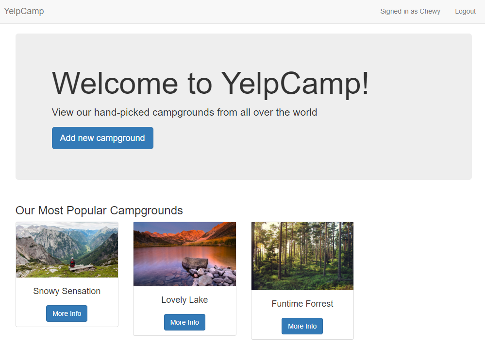 Yelp Camp